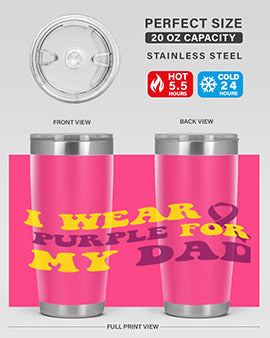 alzheimers awareness style 72#- alzheimers- Tumbler