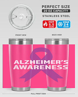 alzheimers awareness style 78#- alzheimers- Tumbler