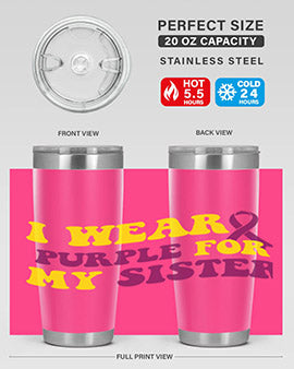 alzheimers awareness style 80#- alzheimers- Tumbler