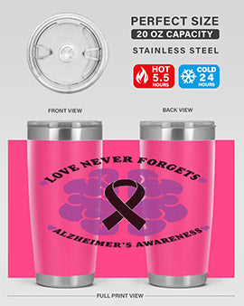 alzheimers awareness style 95#- alzheimers- Tumbler