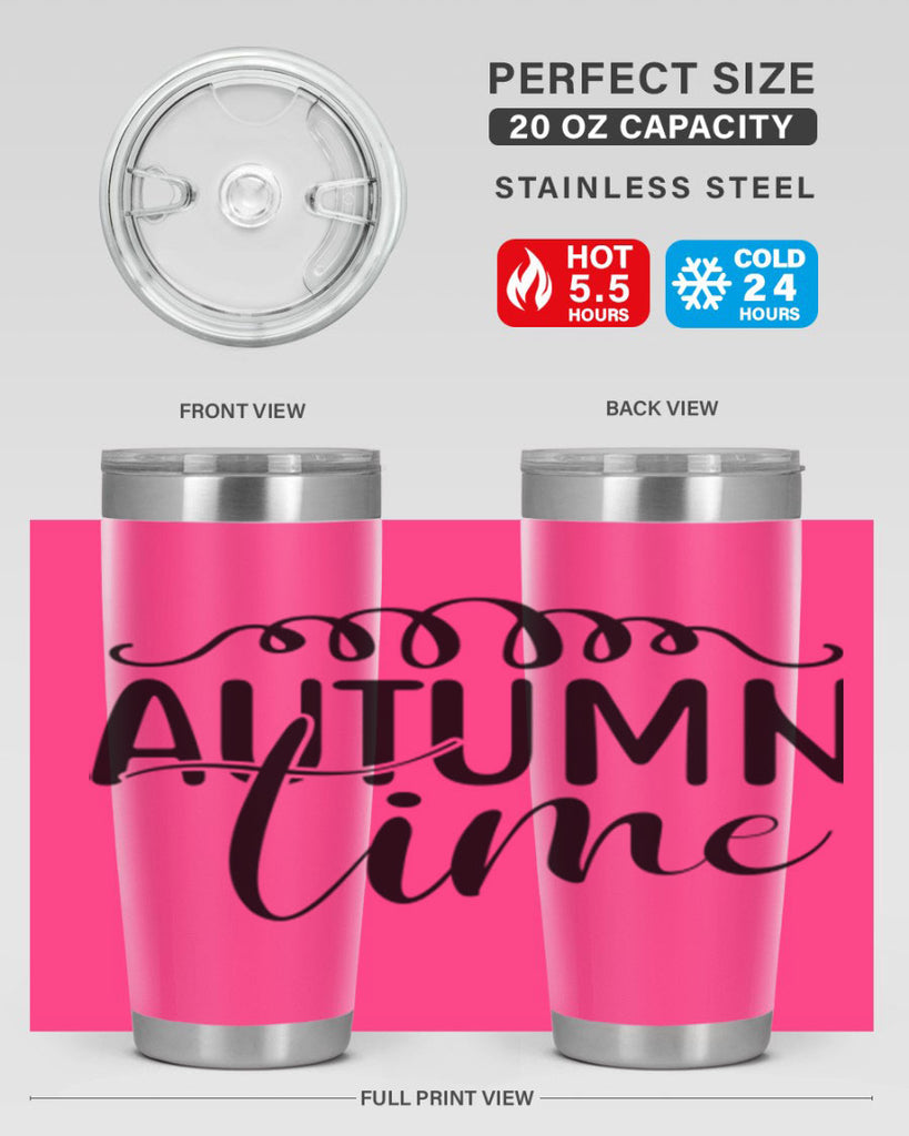 autumn time 36#- fall- Tumbler
