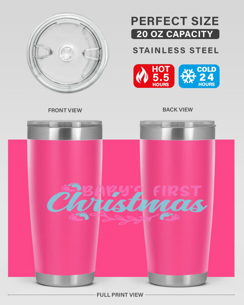 babys first christmas Style 287#- baby- tumbler