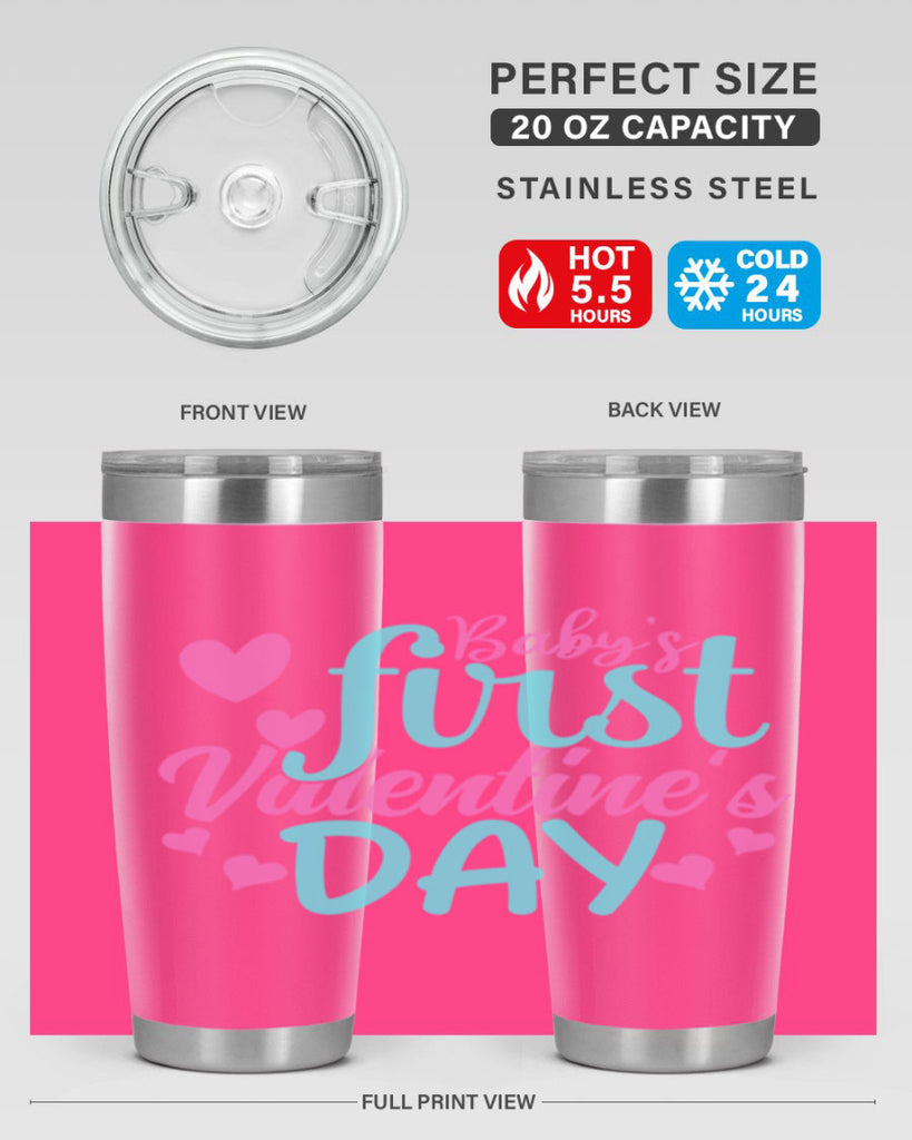 babys first valentines day Style 281#- baby- tumbler