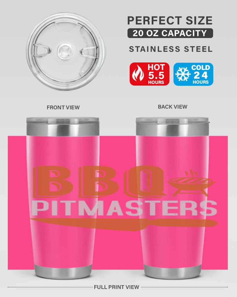 bbq pitmasters 4#- bbq- Tumbler