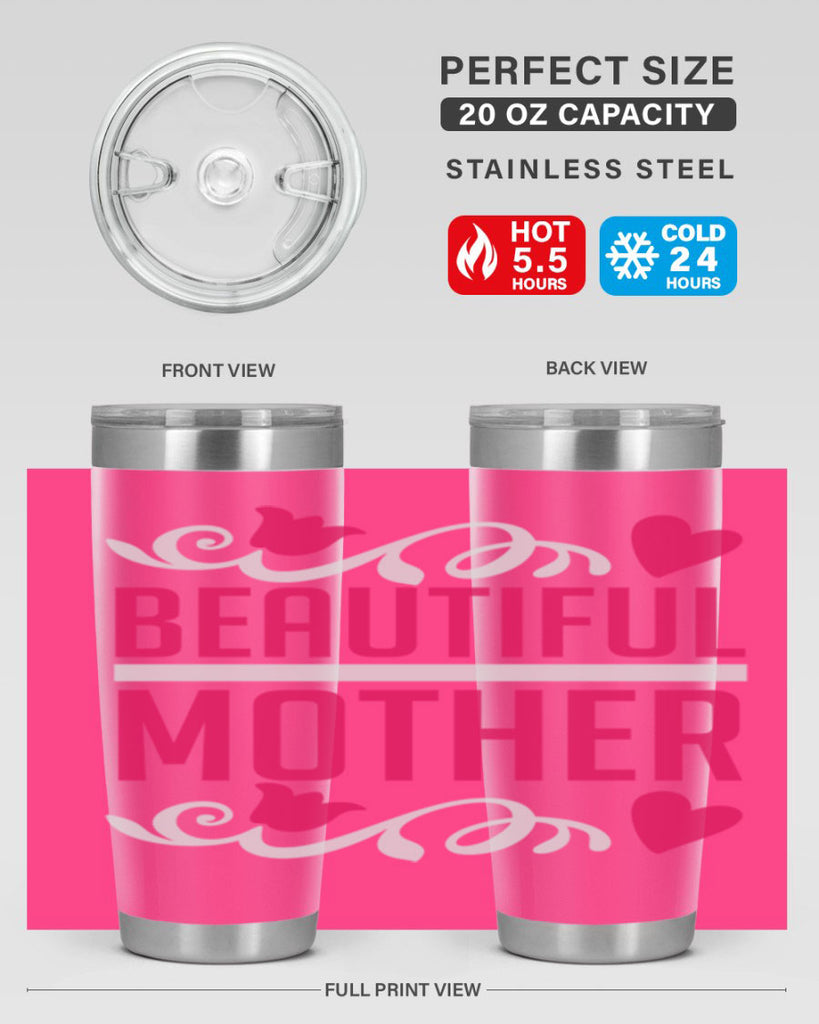 beautiful 213#- mom- Tumbler