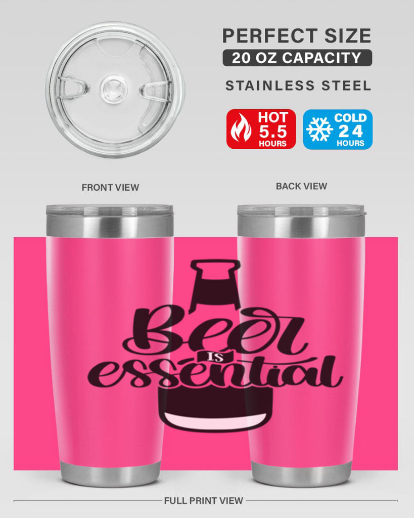 beer is essential 48#- beer- Tumbler