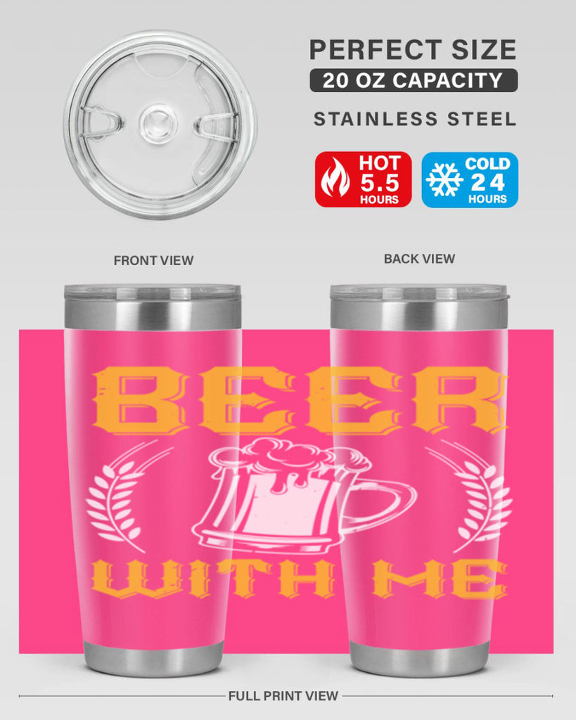 beer with me 103#- beer- Tumbler