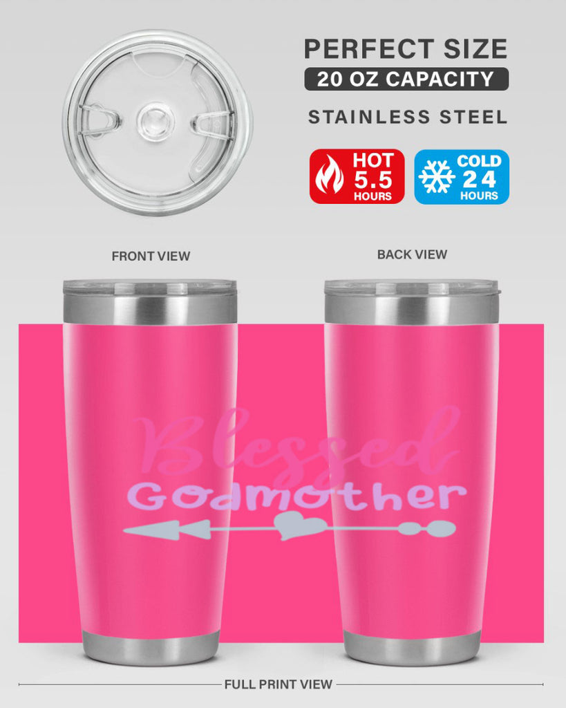 blessed godmother 2#- God Parent- Tumbler