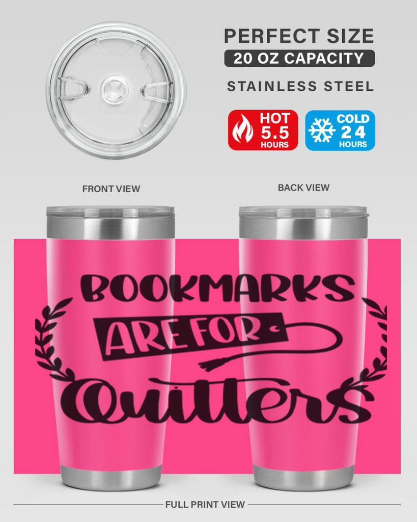 bookmarks are for quitters 48#- reading- Tumbler