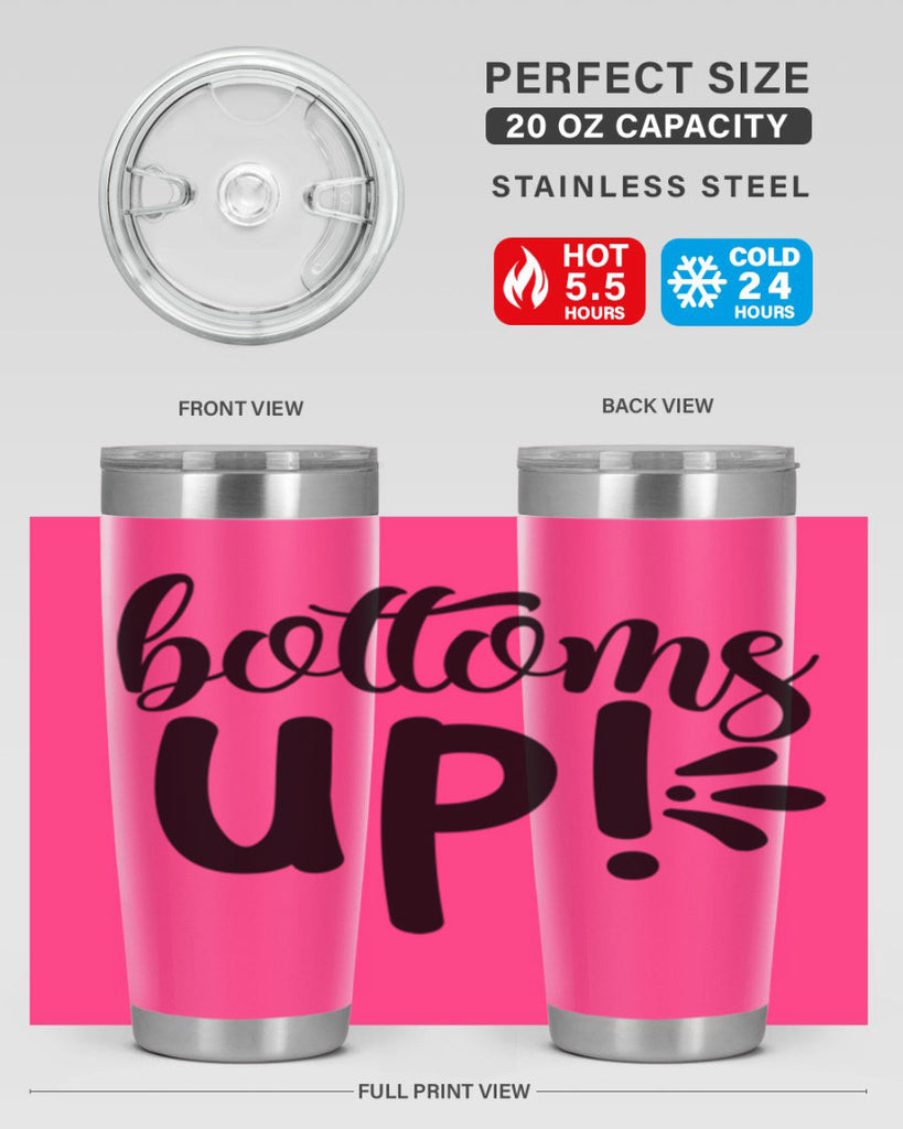 bottoms tup 207#- wine- Tumbler