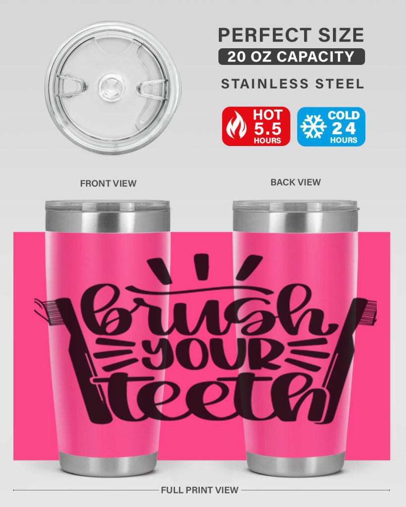 brush your teeth 44#- bathroom- Tumbler