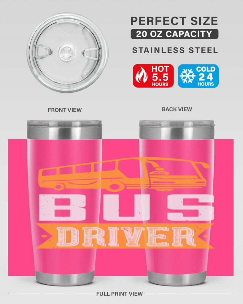 bus driver Style 40#- bus driver- tumbler