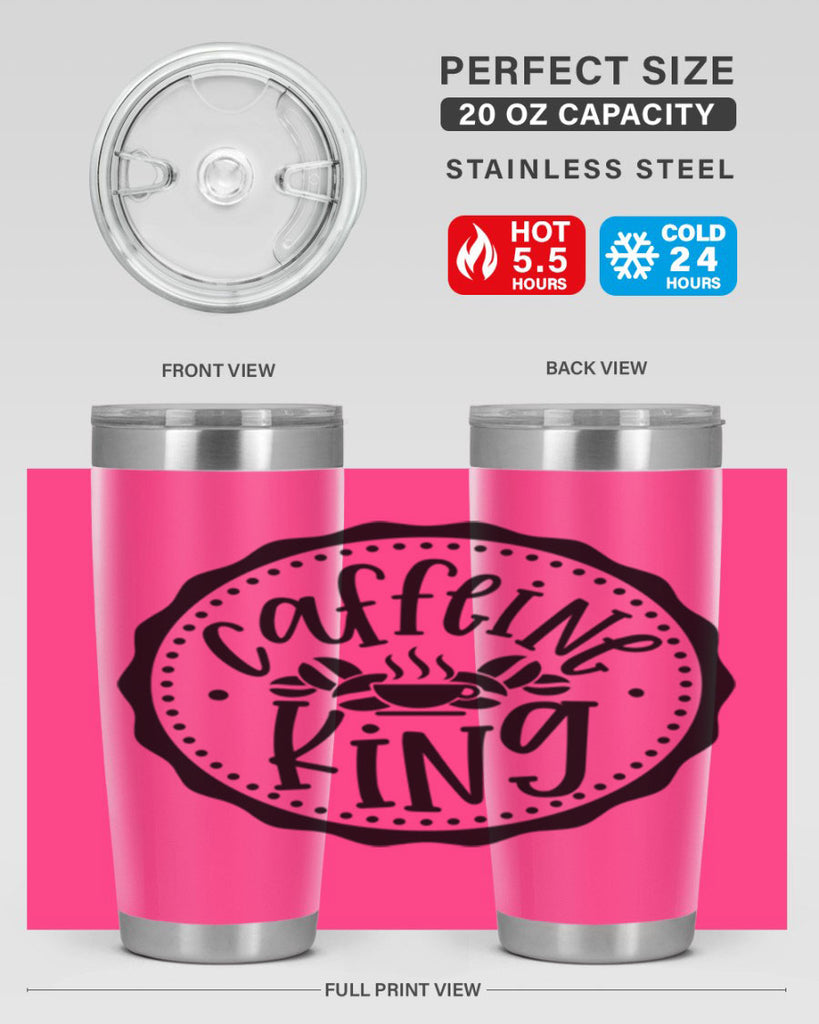 caffeine king 186#- coffee- Tumbler