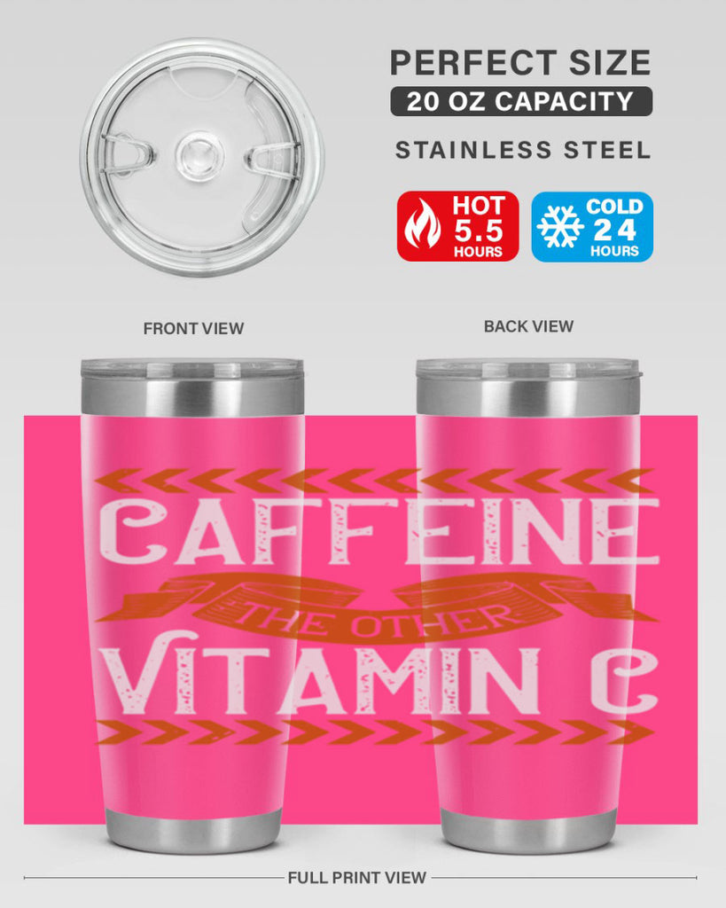 caffeinethe other vitamin c 195#- coffee- Tumbler