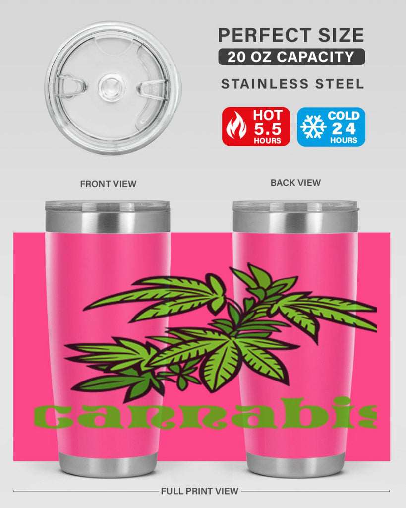 cannabis 38#- marijuana- Tumbler