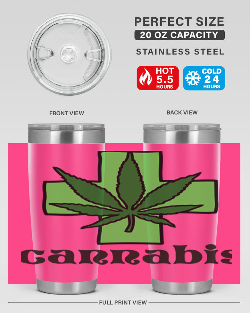 cannabis 55#- marijuana- Tumbler