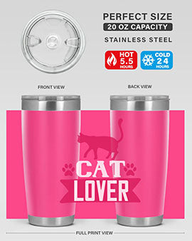 cat lover Style 32#- cat- Tumbler