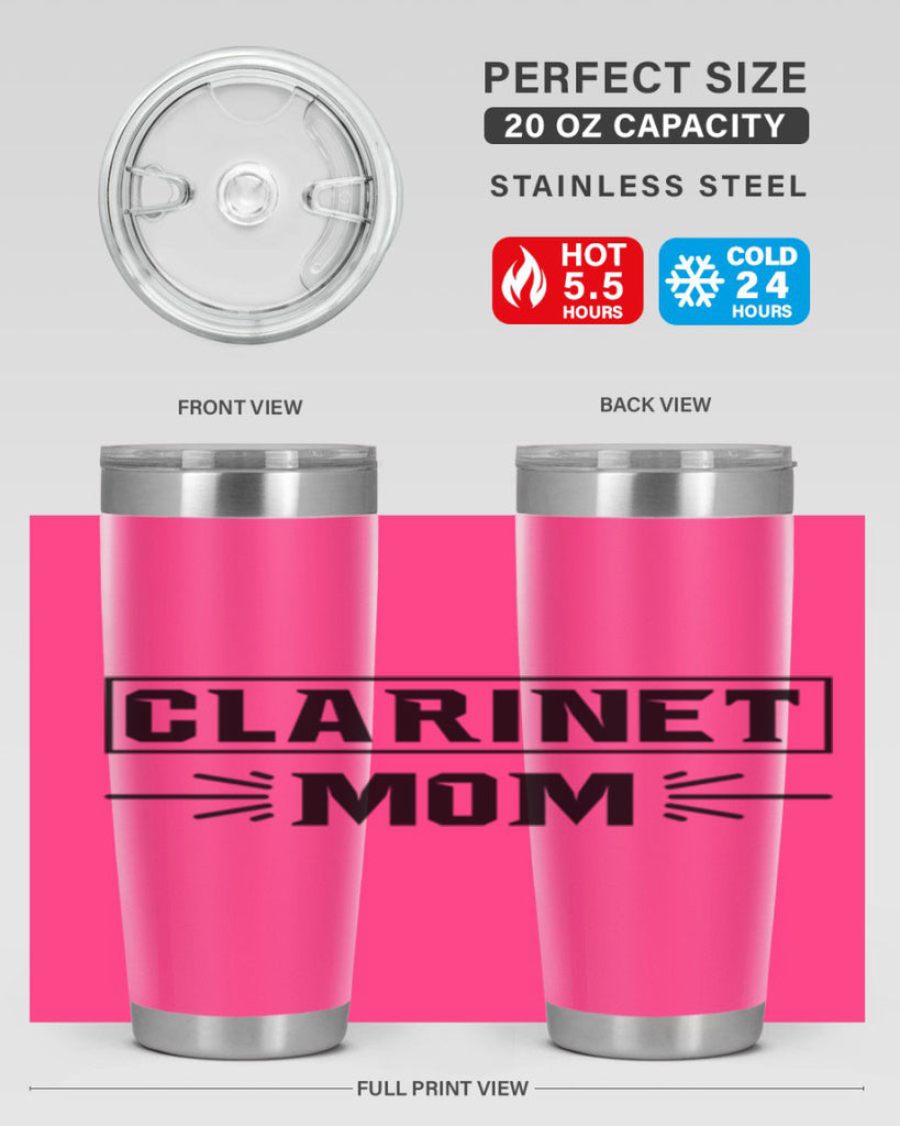 clarinet mom 193#- mom- Tumbler