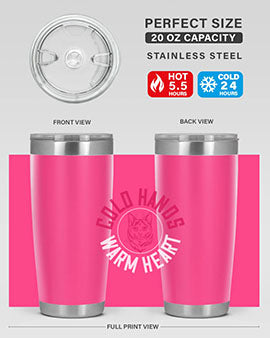 cold hands warm heart Style 42#- cat- Tumbler