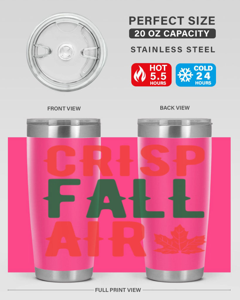 crisp fall air 62#- fall- Tumbler