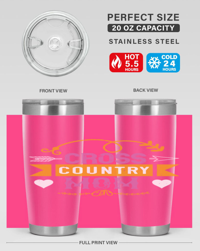 cross country mom 190#- mom- Tumbler