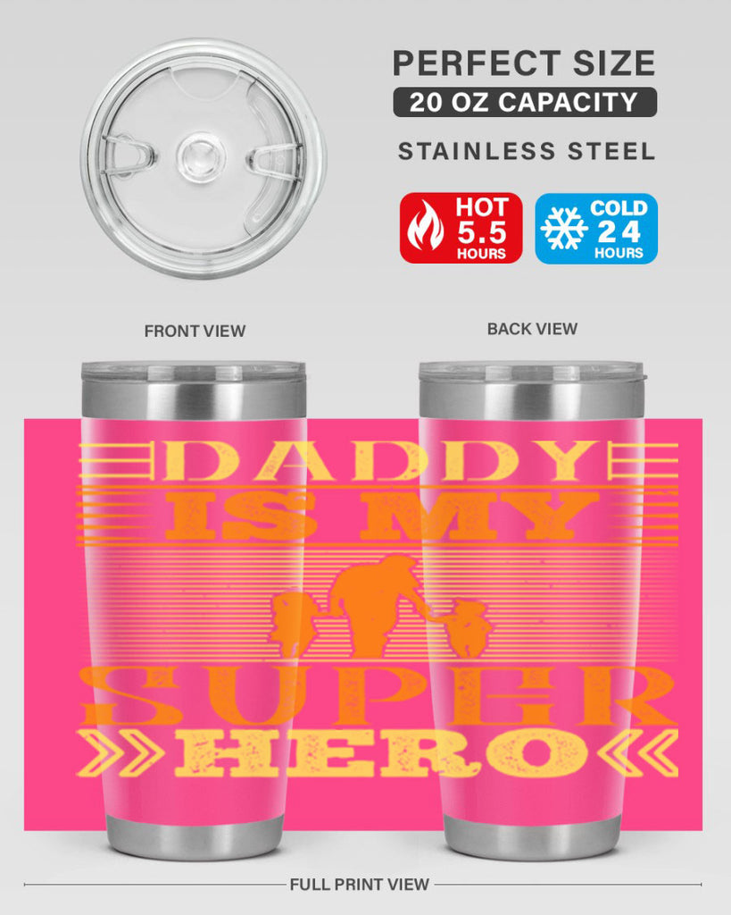 daddy is my super hero 241#- fathers day- Tumbler