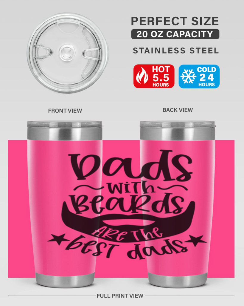 dads with beards are the best dads 53#- fathers day- Tumbler