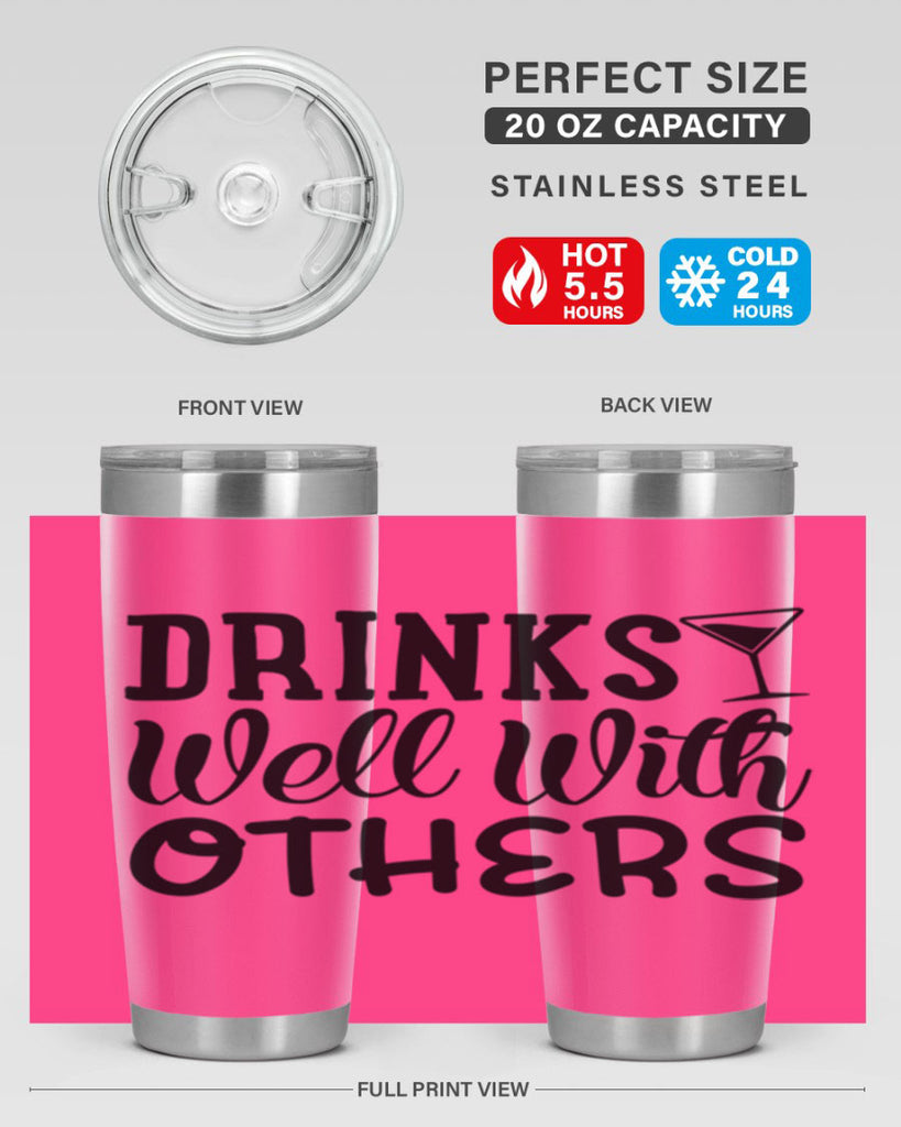 drinks well with others 128#- beer- Tumbler