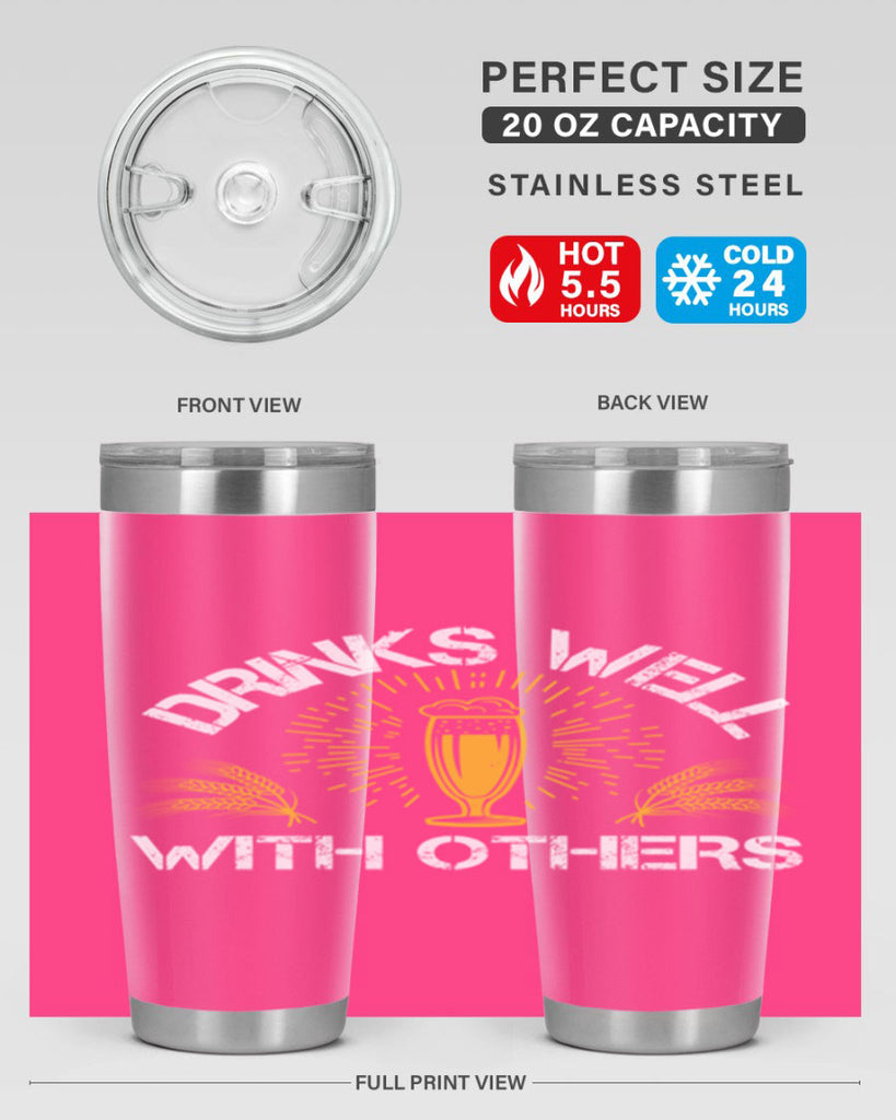 drinks well with others 90#- beer- Tumbler