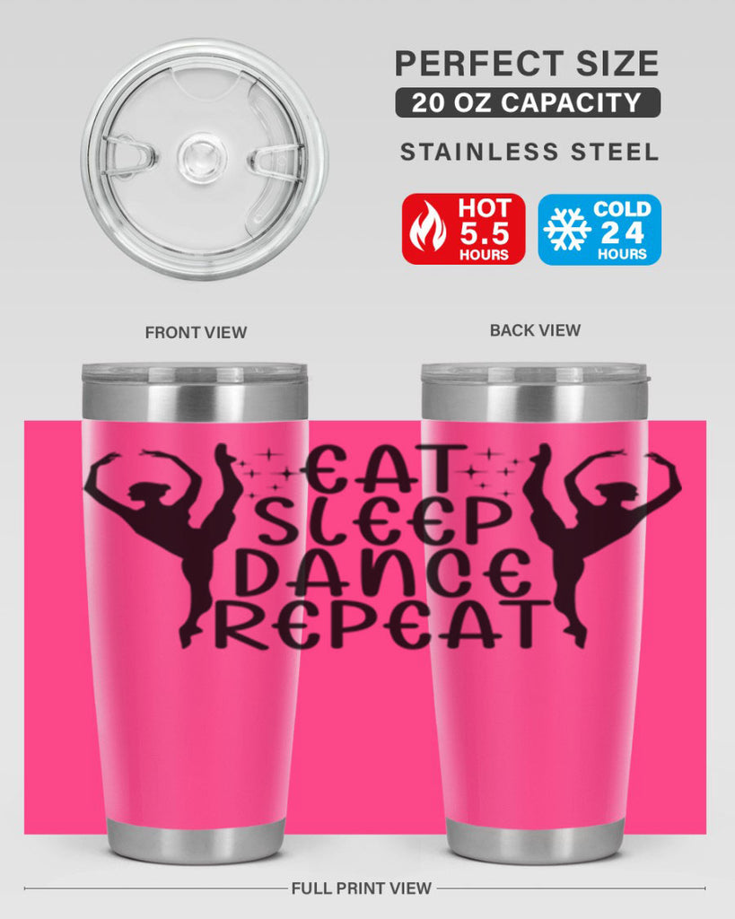 eat sleep dance repeat37#- ballet- Tumbler