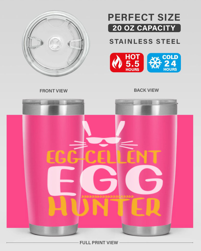 egg cellent egg hunter 82#- easter- Tumbler