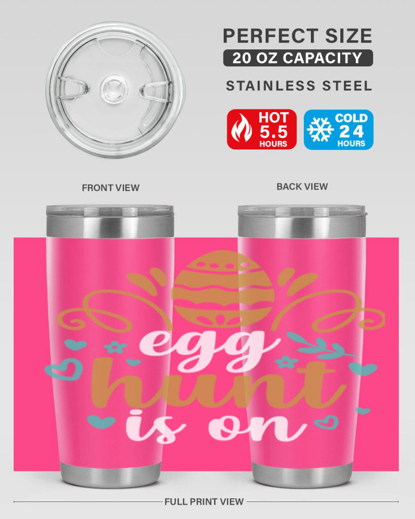 egg hunt is on 96#- easter- Tumbler