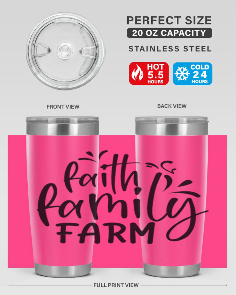 faith family farm 44#- family- Tumbler