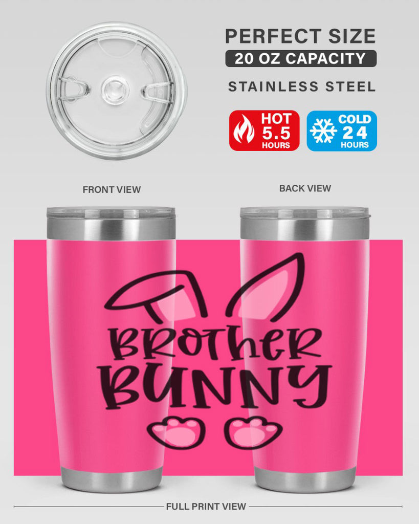 familybrother bunny 52#- easter- Tumbler