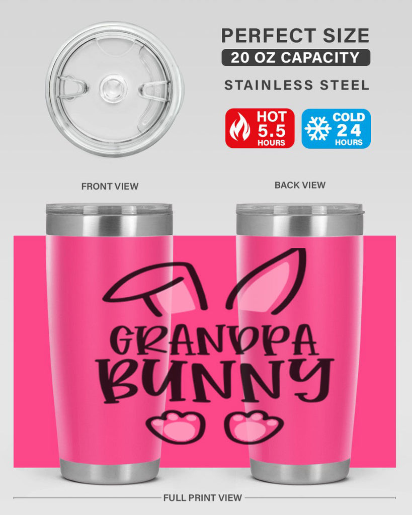 familygrandpa bunny 50#- easter- Tumbler