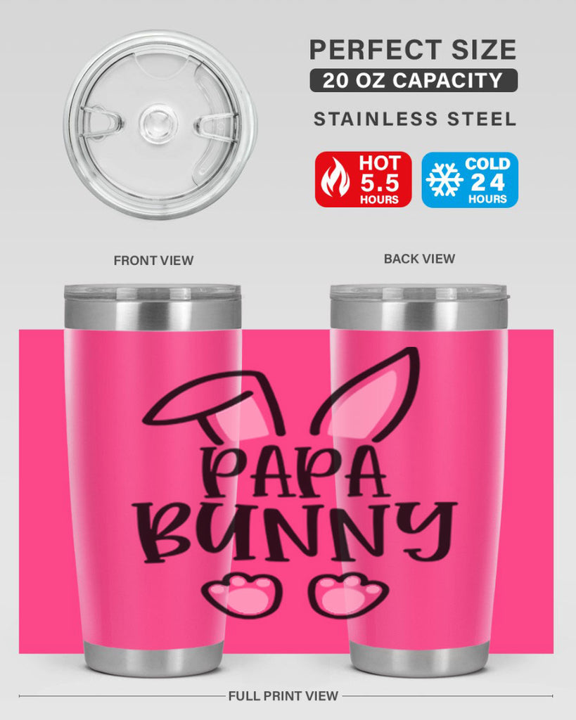 familypapa bunny 48#- easter- Tumbler