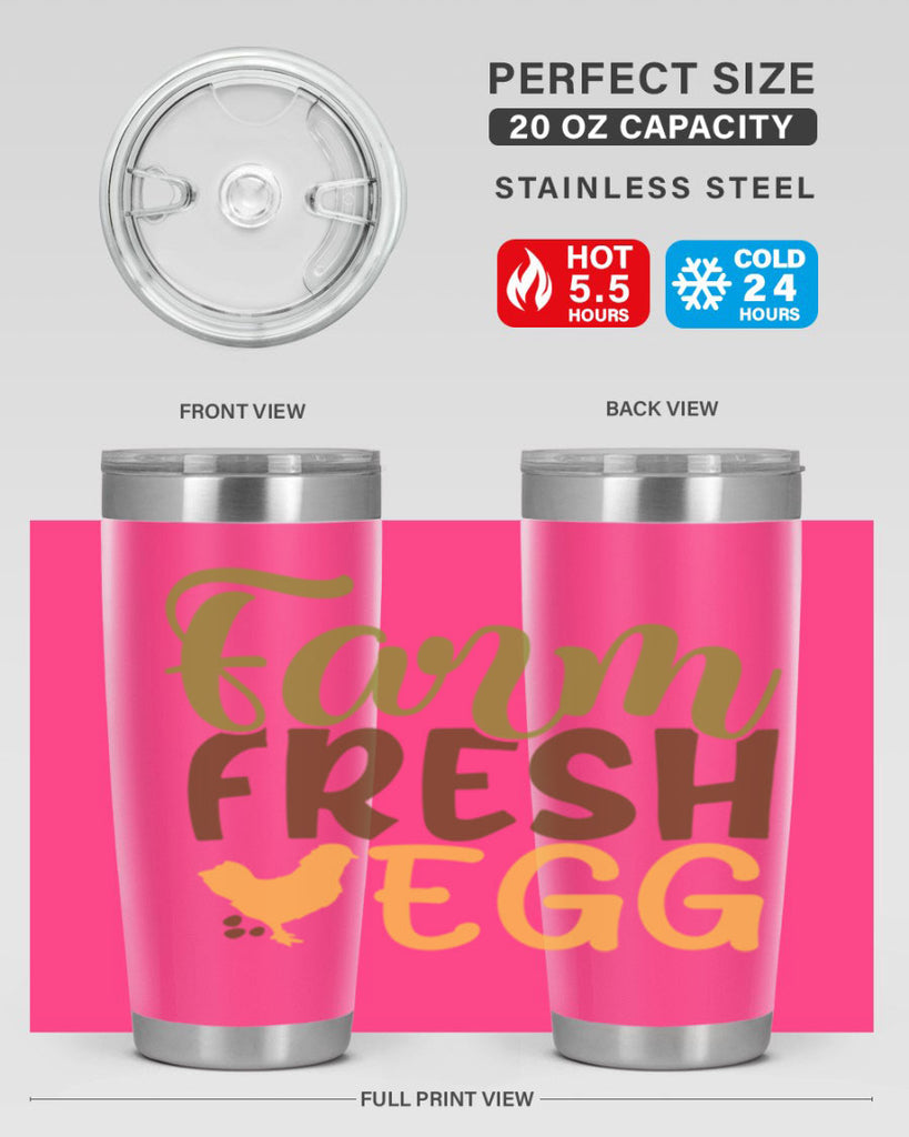 farm fresh egg 16#- farming and gardening- Tumbler