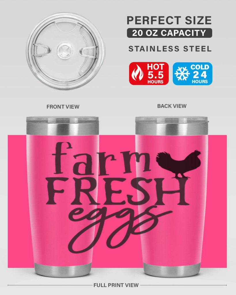 farm fresh eggs 102#- kitchen- Tumbler