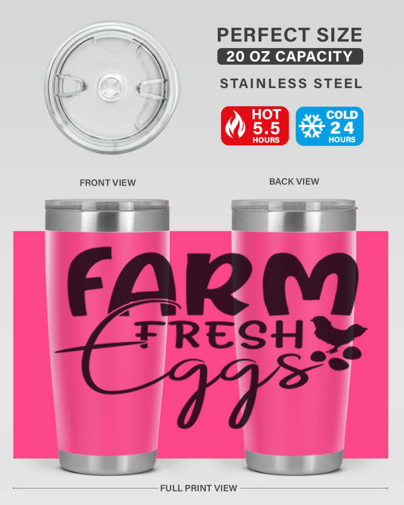 farm fresh eggs 103#- kitchen- Tumbler