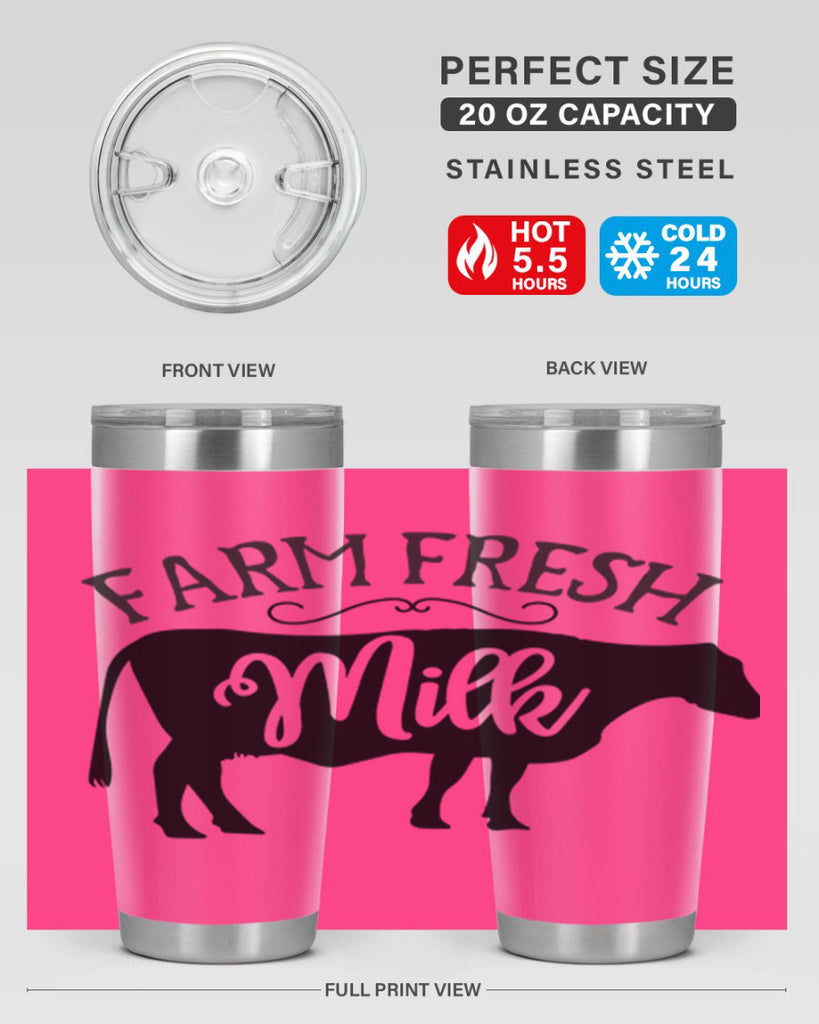 farm fresh milk 101#- kitchen- Tumbler