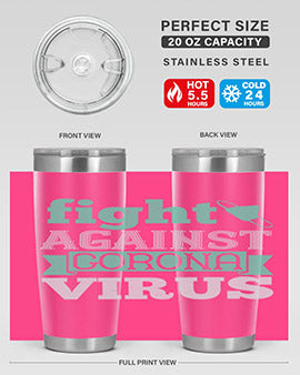 fight against corona virus Style 40#- corona virus- Cotton Tank