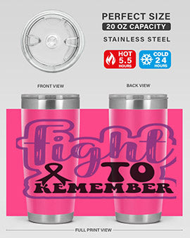 fight to remember 143#- alzheimers- Tumbler