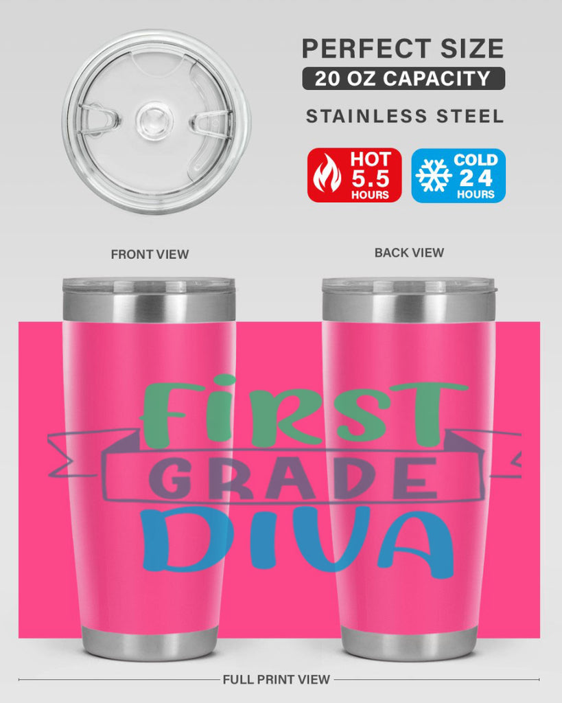 first grade divaa 22#- 1st grade- Tumbler