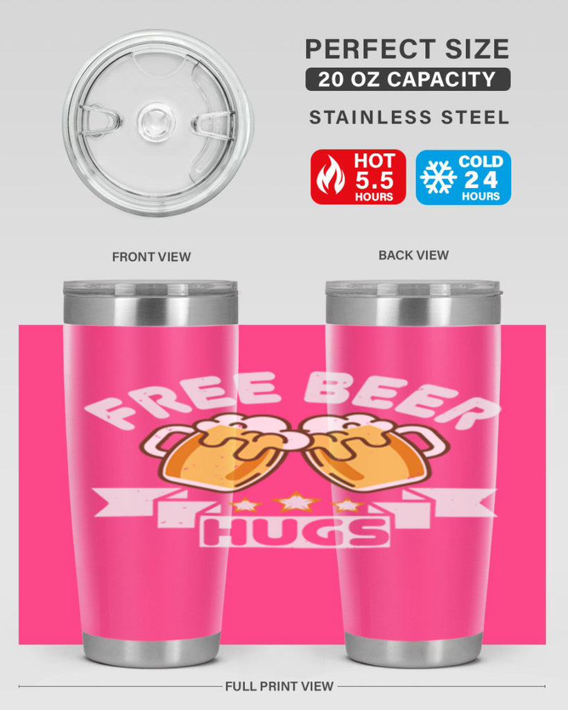 free beer hugs 88#- beer- Tumbler