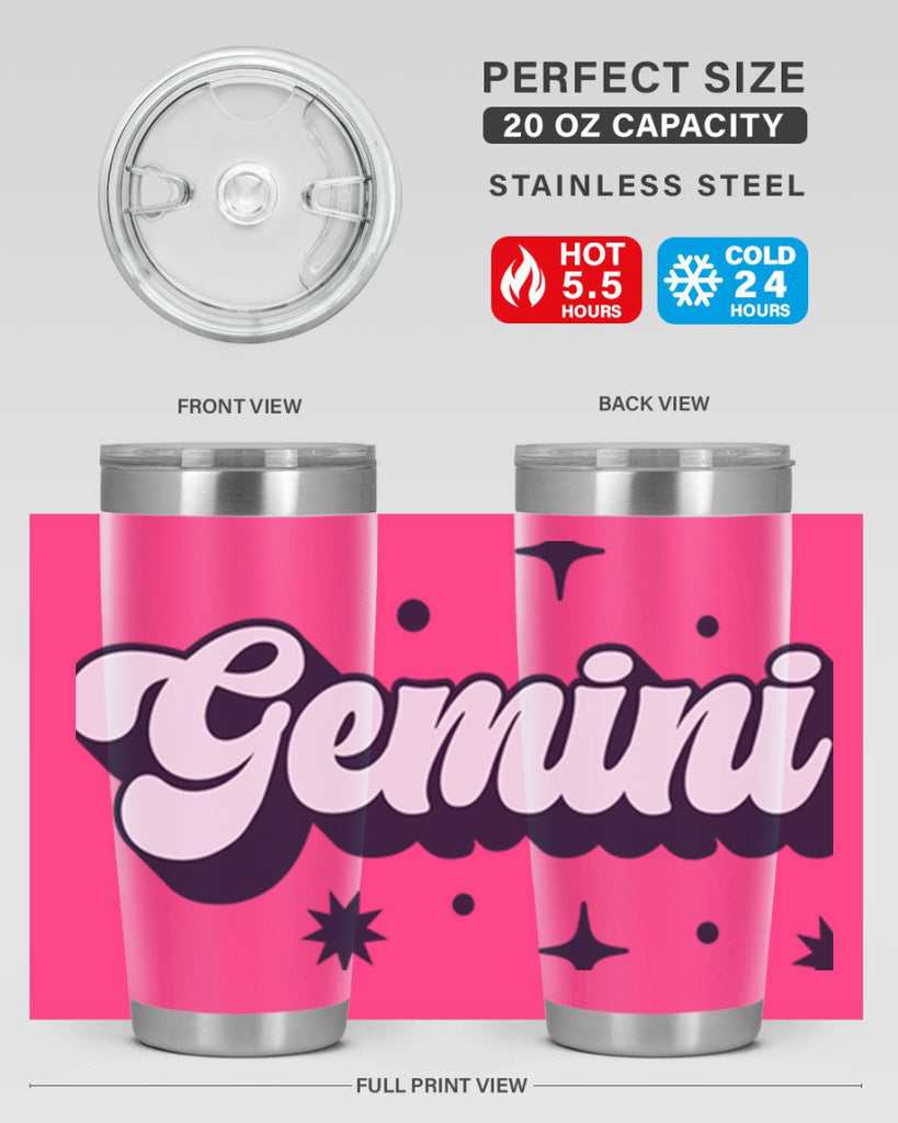 gemini 240#- zodiac- Tumbler