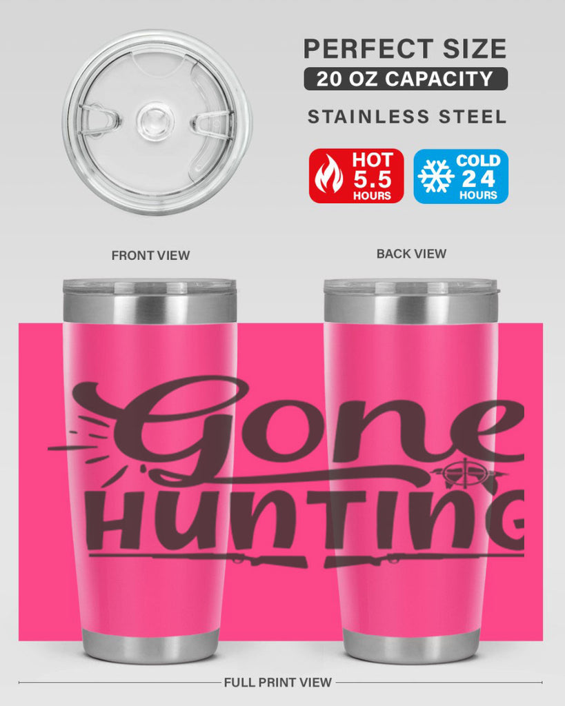 gone hunting 13#- hunting- Tumbler