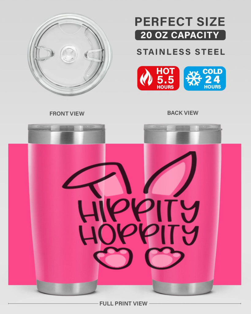 hippity hoppity 28#- easter- Tumbler