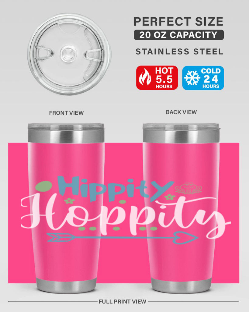 hippity hoppity 75#- easter- Tumbler