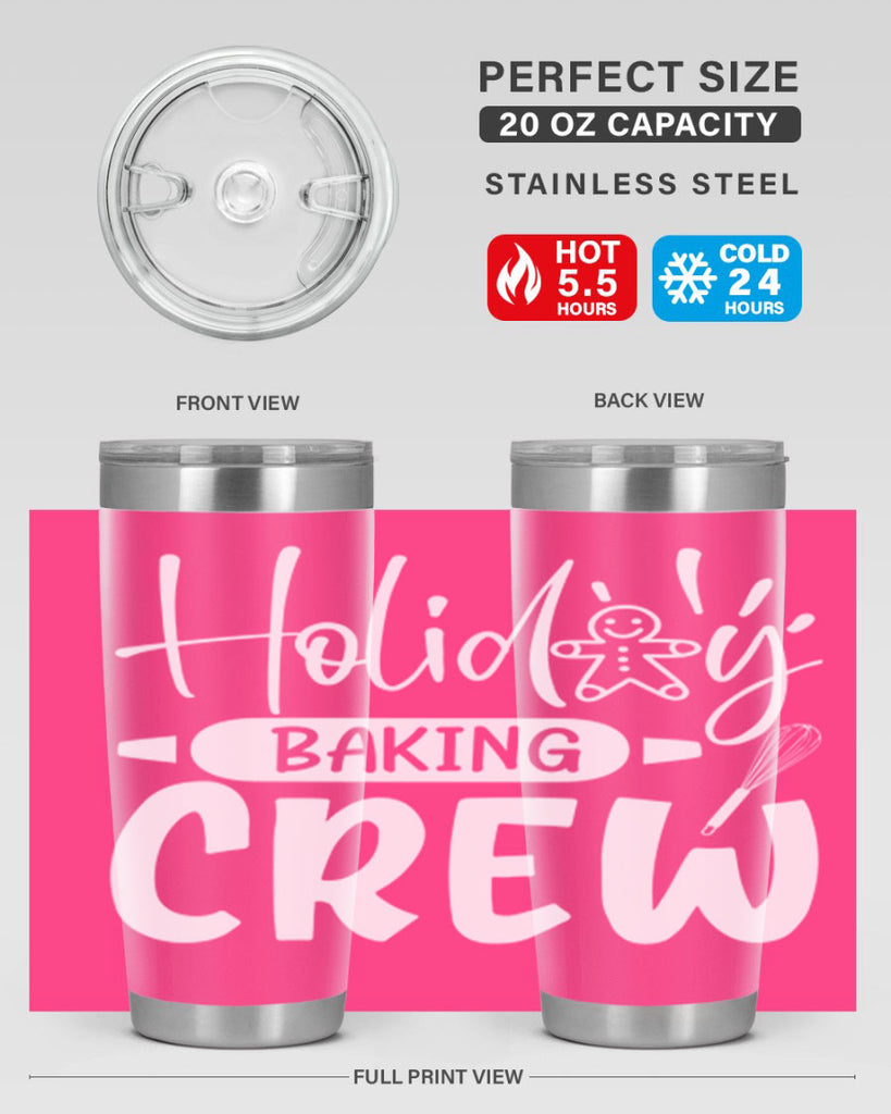 holiday baking crew 34#- kitchen- Tumbler