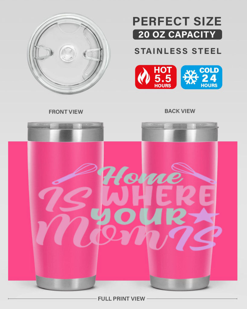 home is where your mom is 37#- home- Tumbler